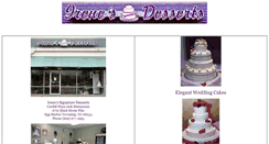 Desktop Screenshot of irenescakes.com